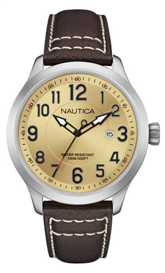 Nautica NAI10006G Heren Horloge 45mm 10 ATM