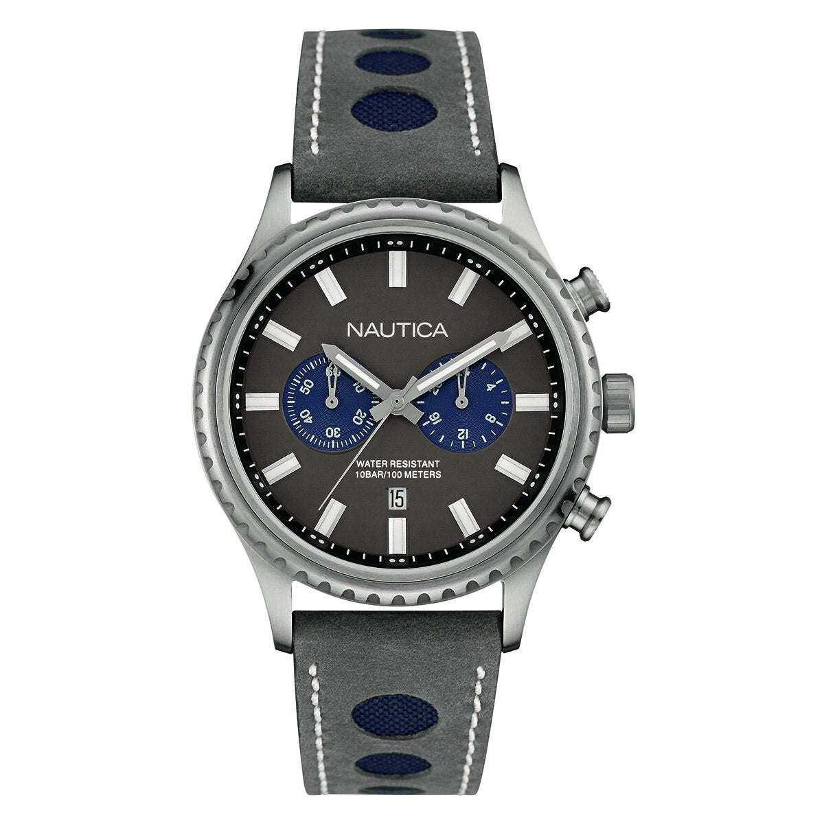 Nautica NAI18511G Heren Horloge 43mm 10 ATM