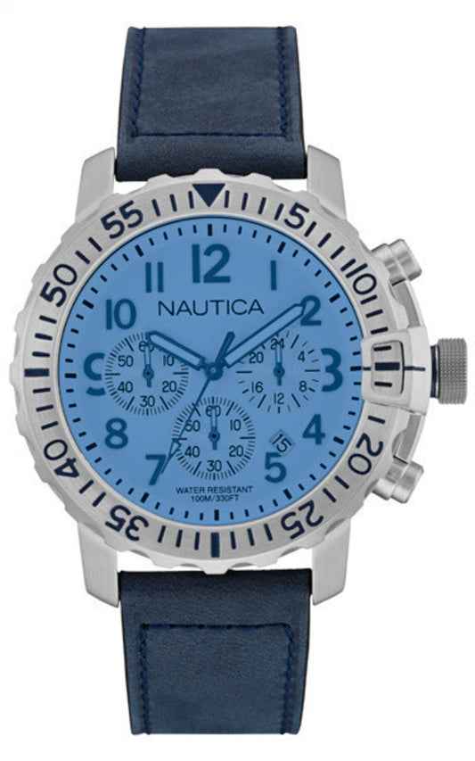 Nautica NAI19534G Heren Horloge 50mm 10 ATM