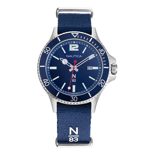 Nautica NAPABS904 Heren Horloge 43mm 5 ATM