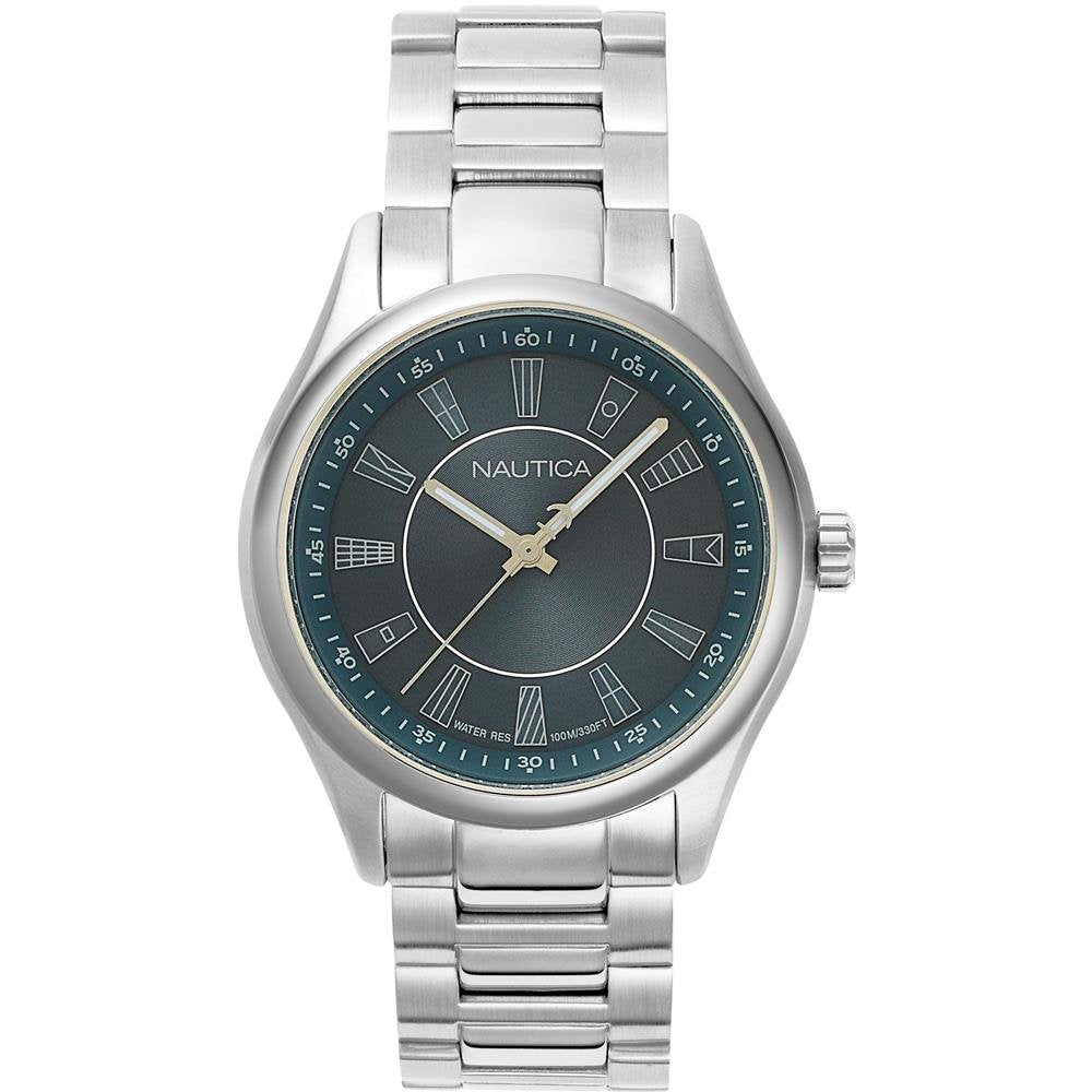 Nautica NAPBST004 Heren Horloge 44mm 10 ATM