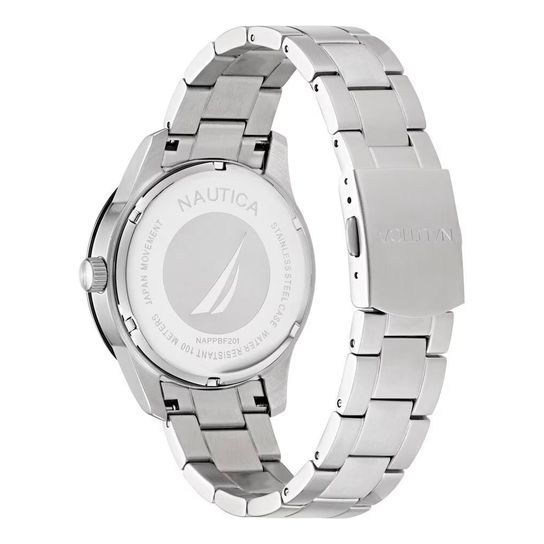 Nautica NAPPBF201 Heren Horloge 42mm 10 ATM