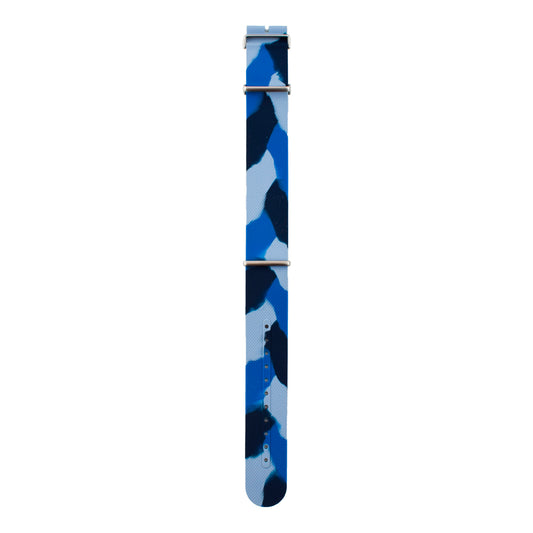 Nautica NAPSRF-BL-CAMO Unisex Horlogebandje 22mm