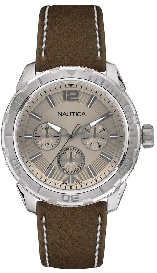 Nautica NAPSTL002 Heren Horloge 44mm 10 ATM