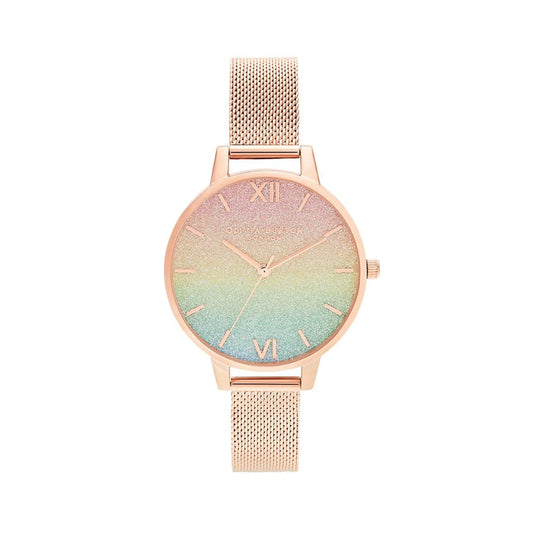 Olivia Burton OB16RB18 Dames Horloge 34mm 1 ATM