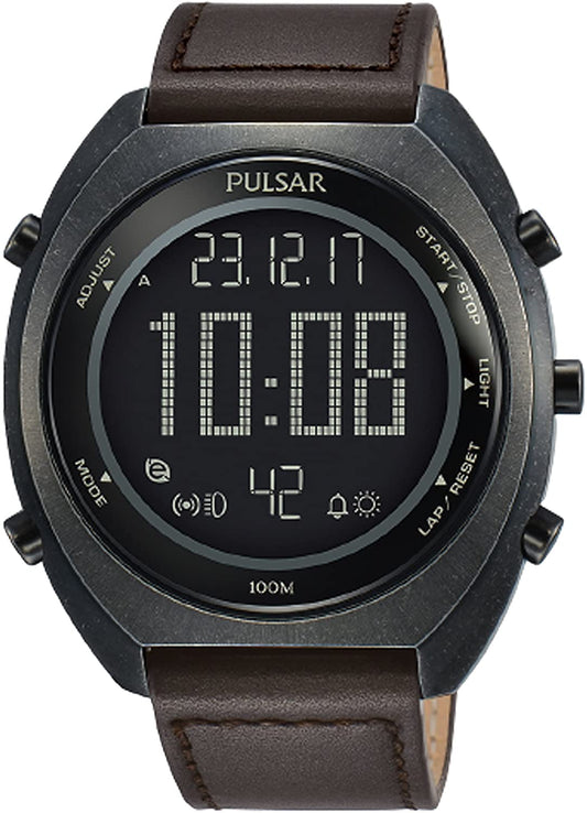 Pulsar P5A029X1 Heren Horloge 44mm 10ATM