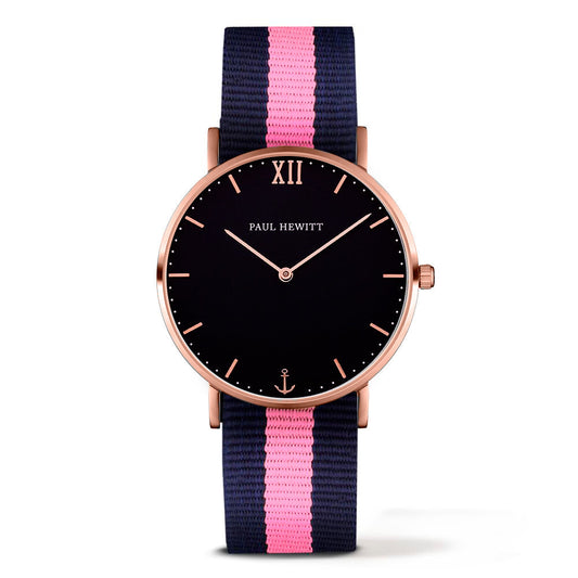 Paul hewitt PH-SA-R-ST-B-NLP-20 Unisex Horloge 39mm 3 ATM