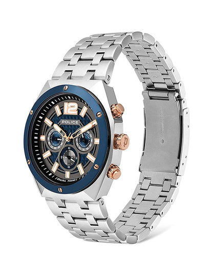 Police PL15995JSTBL61M Heren Horloge 46mm 5 ATM