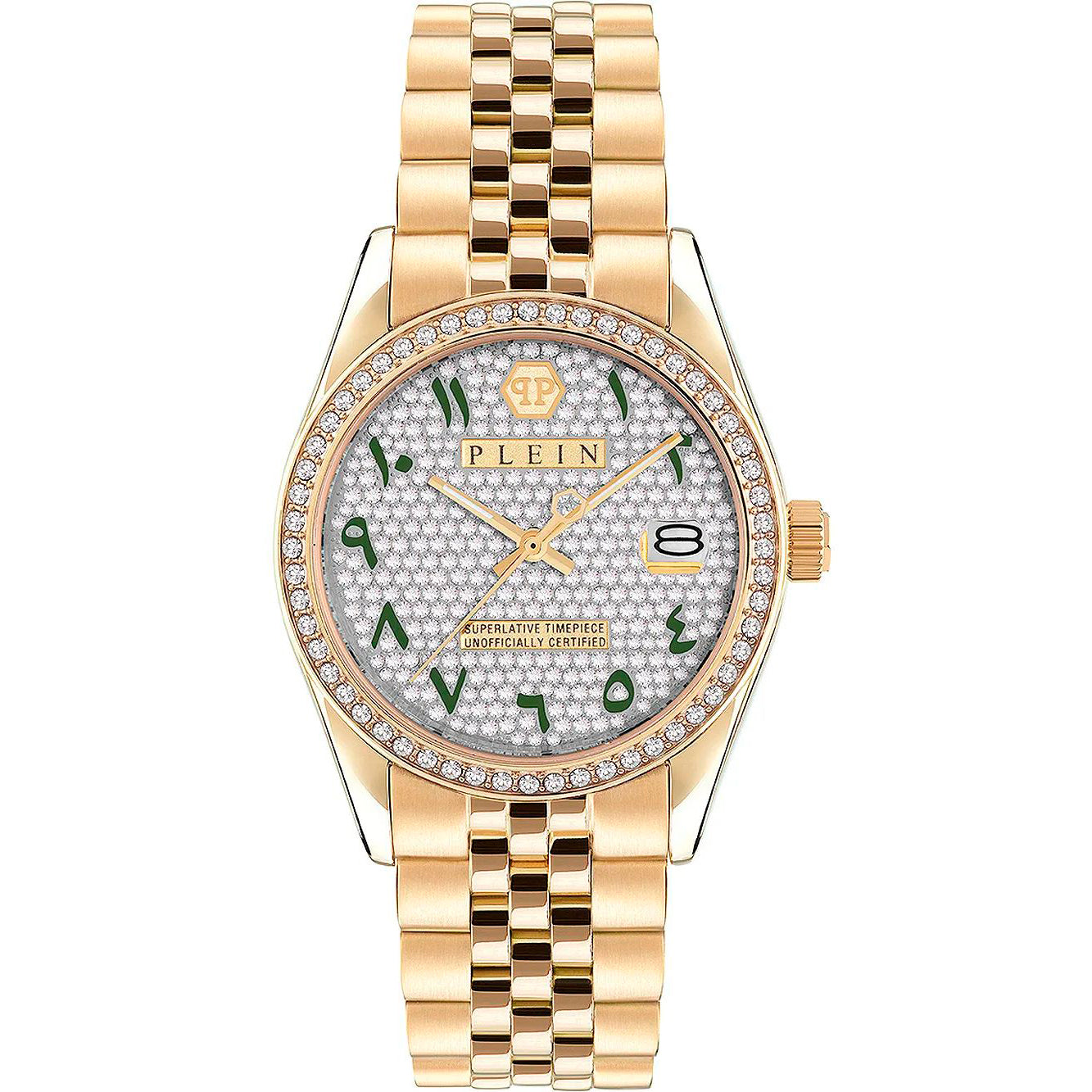 Philipp Plein PW2BA0223 Dames Horloge 38mm 5 ATM