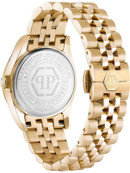 Philipp Plein PW2BA0223 Dames Horloge 38mm 5 ATM