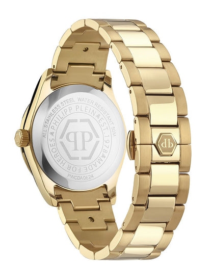 Philipp Plein PWCDA0624 Dames Horloge 38mm 5 ATM