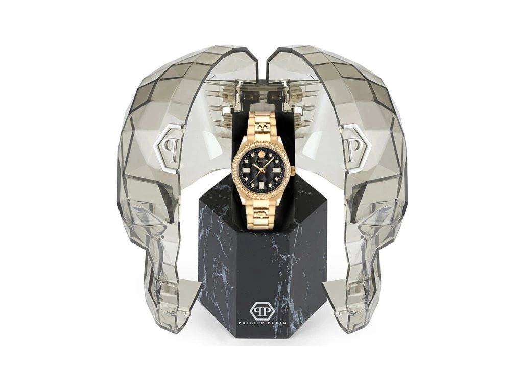 Philipp Plein PWCDA0624 Dames Horloge 38mm 5 ATM
