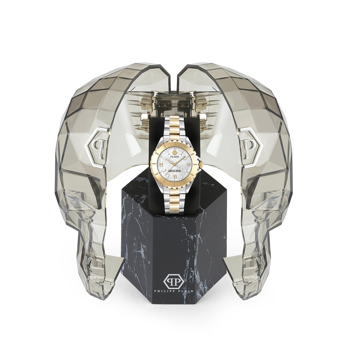 Philipp Plein PWPOA0424 Dames Horloge 38mm 5 ATM