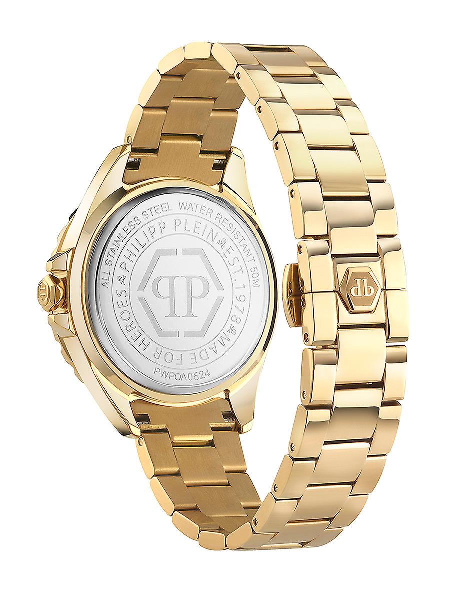 Philipp Plein PWPOA0624 Dames Horloge 38mm 5 ATM