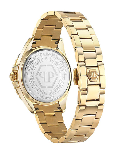 Philipp Plein PWPOA0624 Dames Horloge 38mm 5 ATM