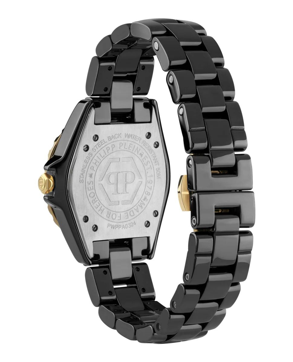 Philipp Plein PWPPA0324 Dames Horloge 38mm 5 ATM