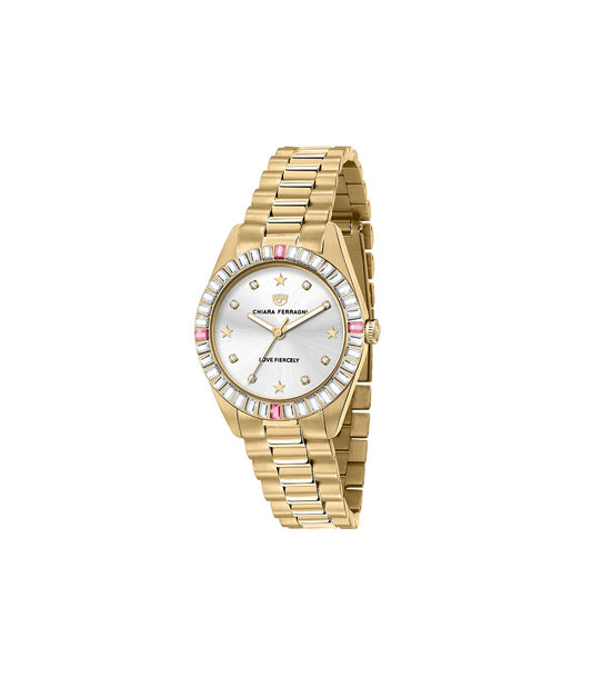 Chiara Ferragni R1953100503 Dames Horloge 34mm 5 ATM