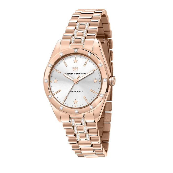 Chiara Ferragni R1953100506 Dames Horloge 34mm 5 ATM