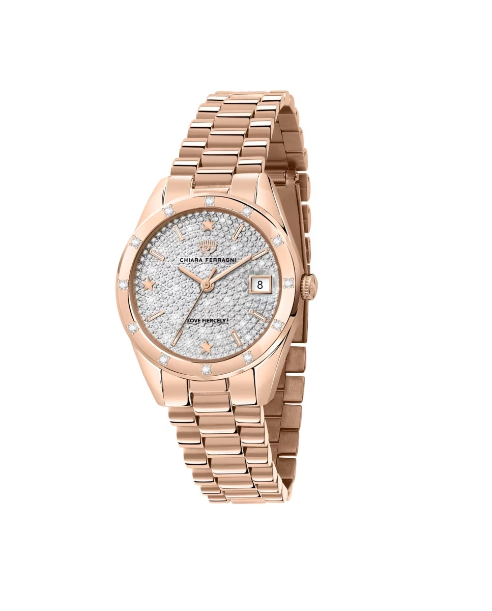 Chiara Ferragni R1953100513 Dames Horloge 32mm 5 ATM