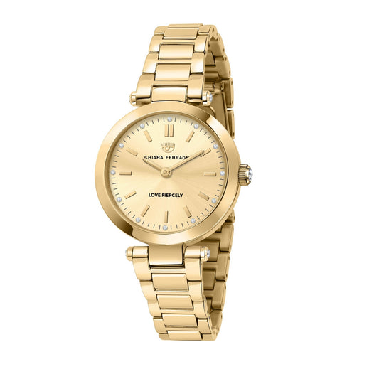 Chiara Ferragni R1953103504 Dames Horloge 34mm 5 ATM