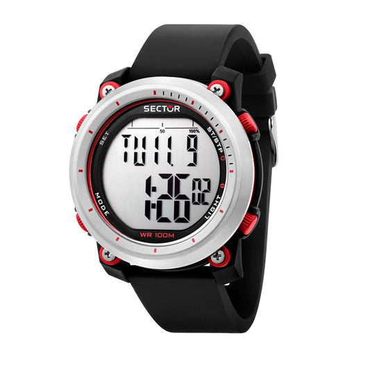 Sector R3251546002 Heren Horloge 45mm 10 ATM