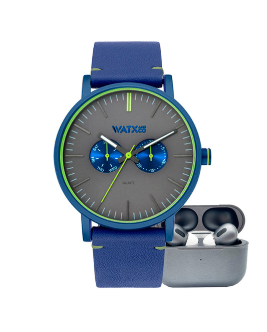 Watxandco RELOJ7_44 Heren Horloge 44mm 5 ATM