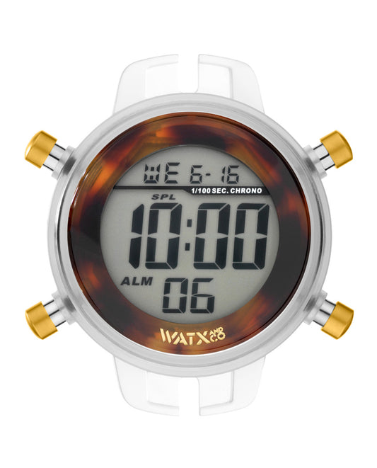 Watxandco RWA1062 Dames Horlogedoos 43mm 5 ATM
