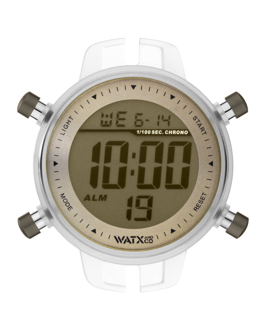 Watxandco RWA1075 Unisex Horlogedoos 43mm 5 ATM