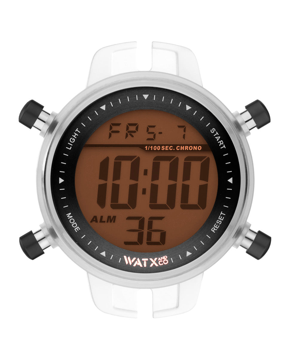 Watxandco RWA1079 Unisex Horlogedoos 43mm 5 ATM