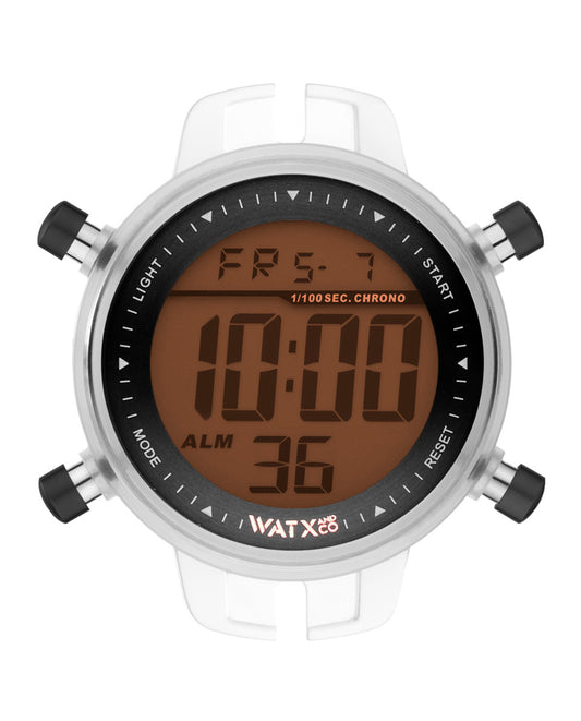 Watxandco RWA1079 Unisex Horlogedoos 43mm 5 ATM
