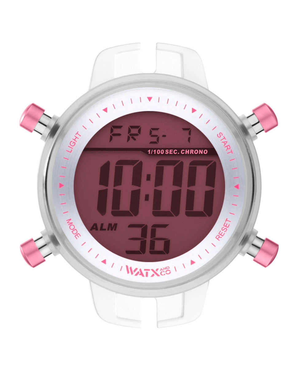 Watxandco RWA1099 Unisex Horlogedoos 43mm 5 ATM