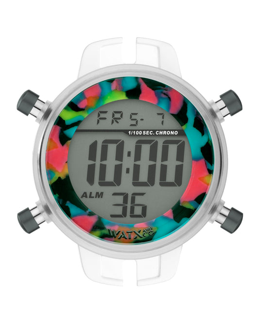 Watxandco RWA1115 Dames Horlogedoos 43mm 5 ATM