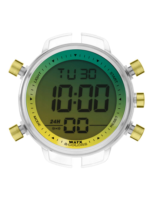 Watxandco RWA1738 Unisex Horlogedoos 49mm 5 ATM