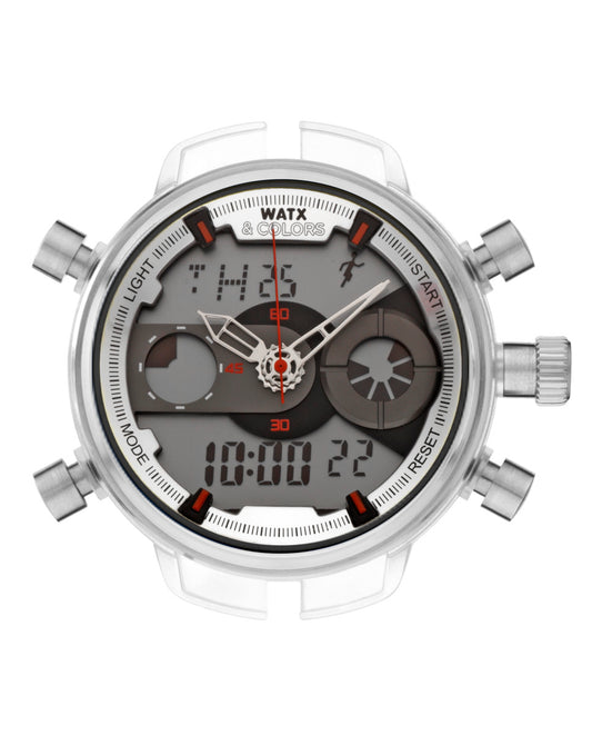 Watxandco RWA2700R Unisex Horlogedoos 49mm 5 ATM