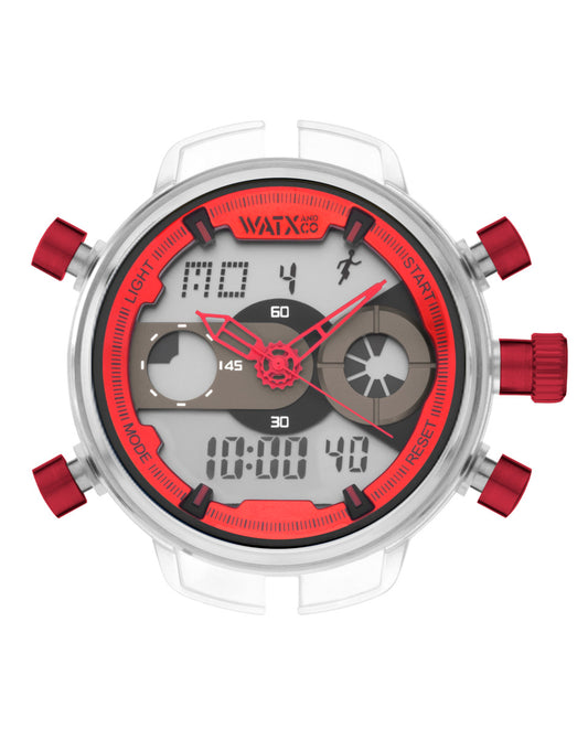 Watxandco RWA2705R Unisex Horlogedoos 49mm 5 ATM