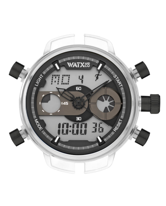 Watxandco RWA2706R Unisex Horlogedoos 49mm 5 ATM