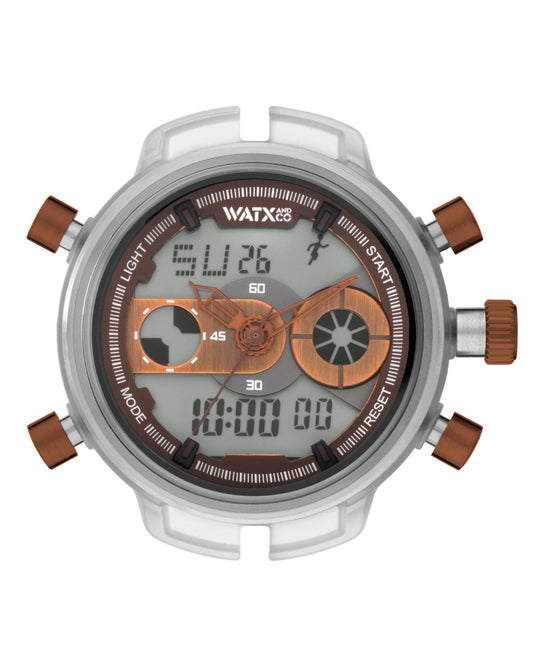 Watxandco RWA2720 Unisex Horlogedoos 49mm 5 ATM