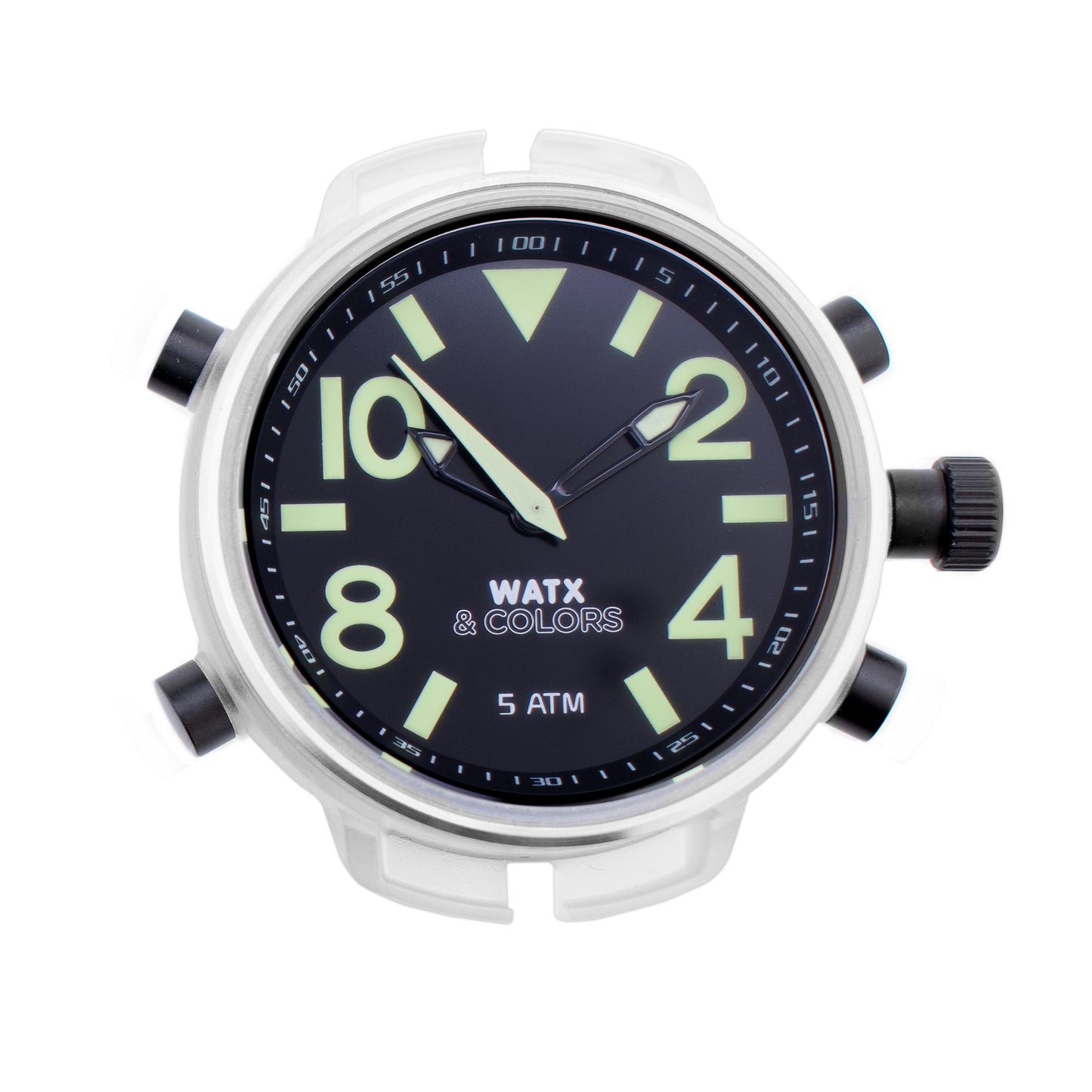 Watxandco RWA3704 Unisex Horloge 49mm 5 ATM