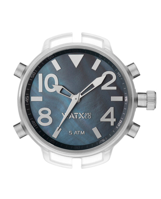Watxandco RWA3713 Unisex Horlogedoos 49mm 5 ATM