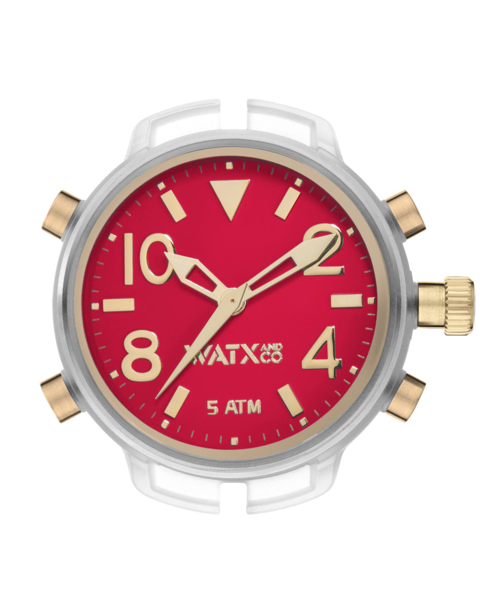Watxandco RWA3723 Unisex Horlogedoos 49mm 5 ATM