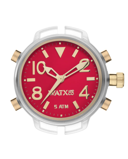 Watxandco RWA3723 Unisex Horlogedoos 49mm 5 ATM
