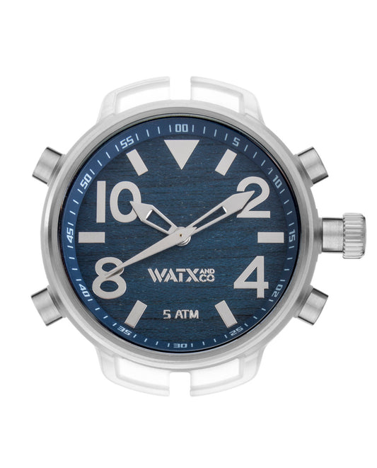Watxandco RWA3736 Unisex Horlogedoos 49mm 5 ATM