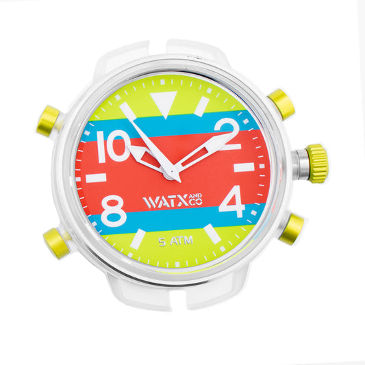 Watxandco RWA3742 Unisex Horloge 49mm 5 ATM