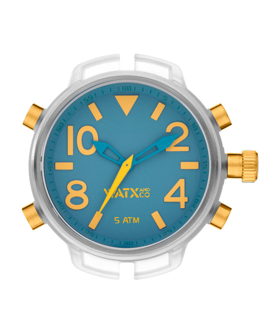 Watxandco RWA3748 Unisex Horlogedoos 49mm 5 ATM