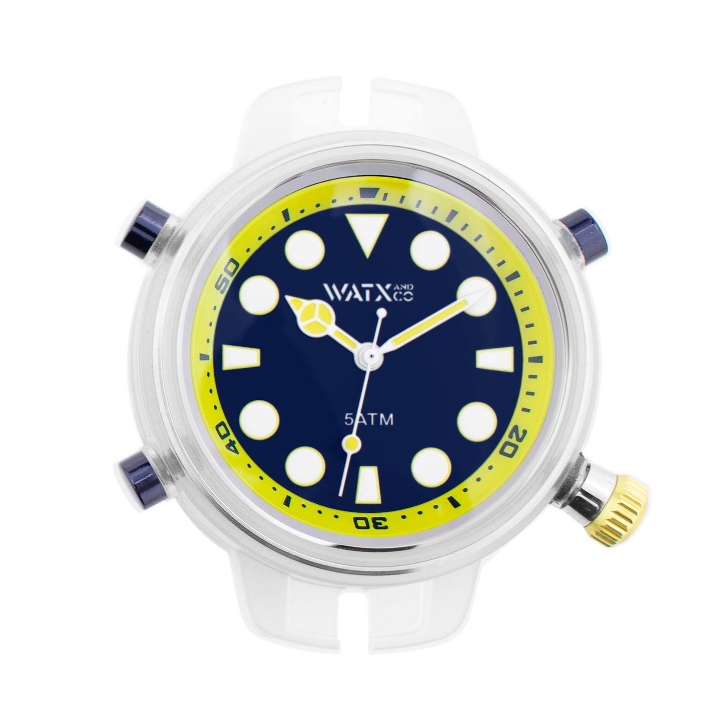 Watxandco RWA5043 Unisex Horloge 43mm 5 ATM