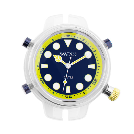 Watxandco RWA5043 Unisex Horloge 43mm 5 ATM