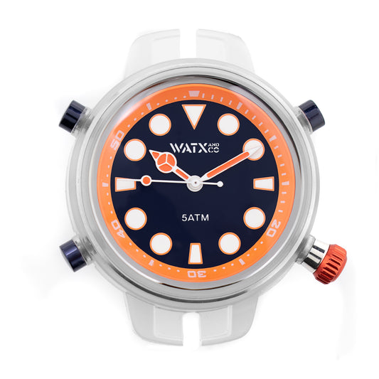 Watxandco RWA5044 Unisex Horloge 43mm 5 ATM