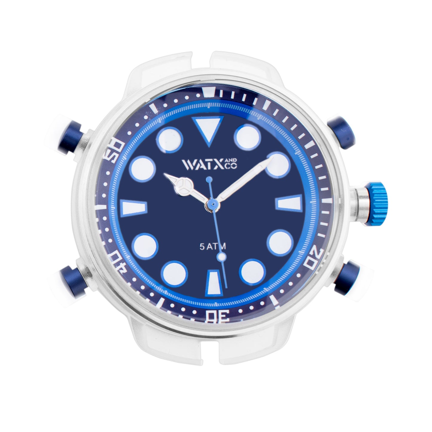 Watxandco RWA5701 Unisex Horloge 49mm 5 ATM