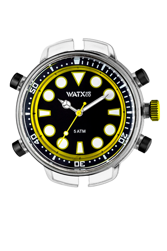 Watxandco RWA5703 Unisex Horloge 49mm 5 ATM