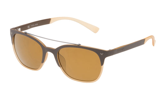 Police SPL161537ESG Zonnebril Unisex 53/19/140